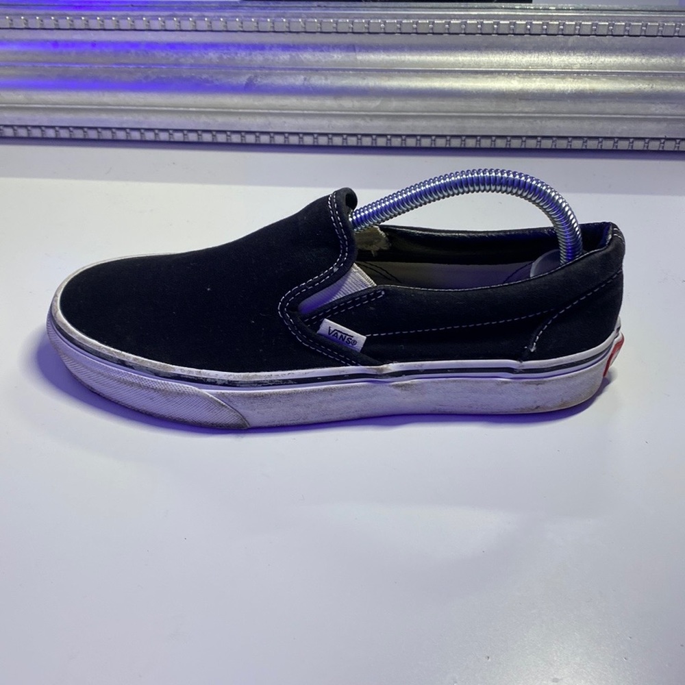 Black Slip On Vans